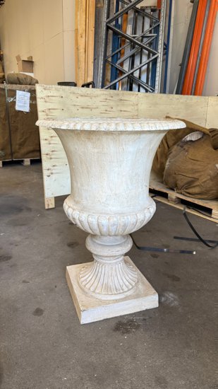Cast iron Medici vase Stone